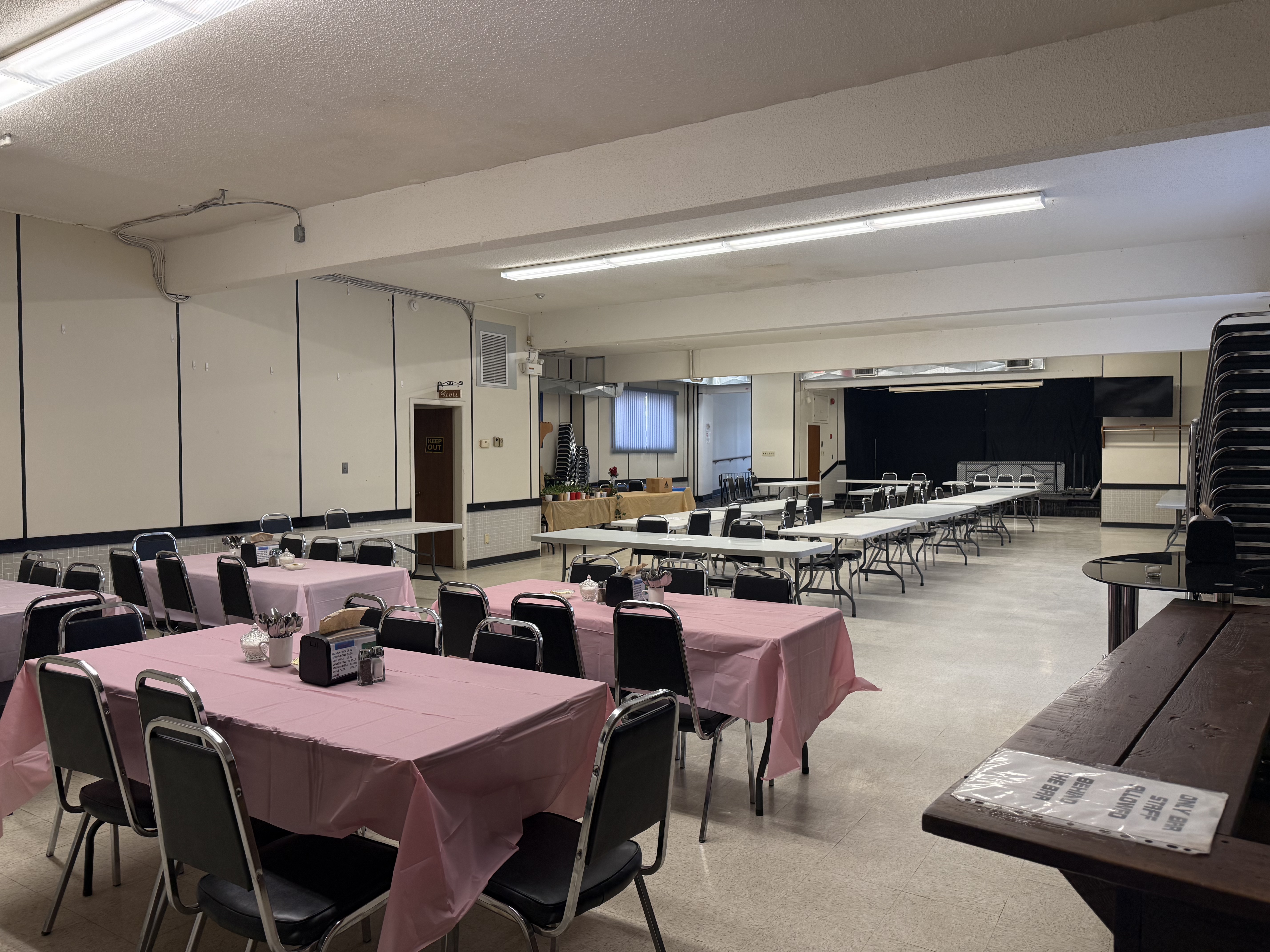 Morden Legion Hall interior