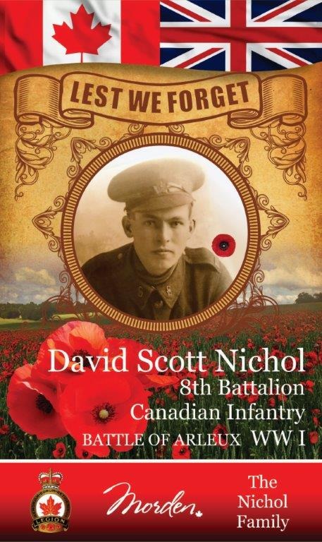 David Scott Nichol WWI